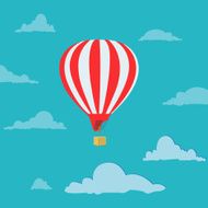 air balloon vector illustration N2