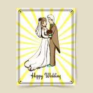 Sketch Wedding couple N2