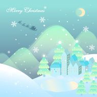 Christmas scenery