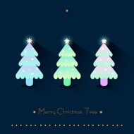 lighting Christmas trees