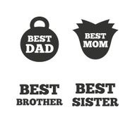 Best mom and dad brother sister icons N12