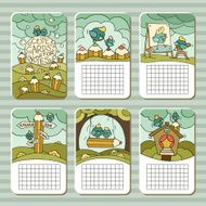 Collection of cute cards N2