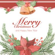 christmas greeting card N190