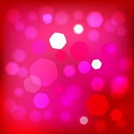 Abstract bokeh background pink red magic lights