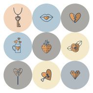 Happy Valentines Day Icons N322
