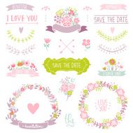 Wedding vintage elements N18