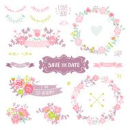 Wedding vintage elements N20