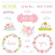 Wedding vintage elements N21