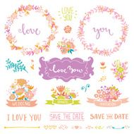 Wedding vintage elements N25