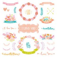Wedding vintage elements N26