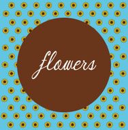Flowers floral card N30