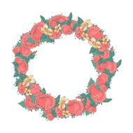 Floral wreath N14
