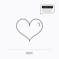 Heart icon Love sign N14