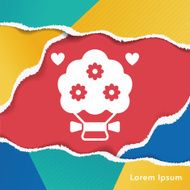 Flower bouquet icon N3