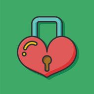 lover lock icon N3
