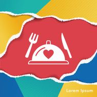valentine's day meal icon N2