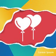 heart balloon icon N5