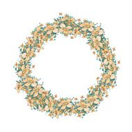 Floral wreath N16