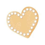 Vector Cookie Heart