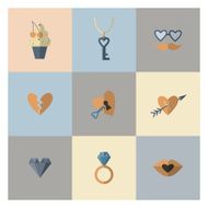Happy Valentines Day Icons N330
