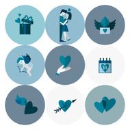 Happy Valentines Day Icons N331