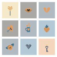 Happy Valentines Day Icons N332