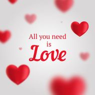 Vector card for lovers