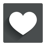 Love icon Heart sign symbol N2