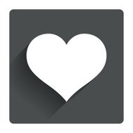 Love icon Heart sign symbol N3
