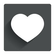 Love icon Heart sign symbol N4