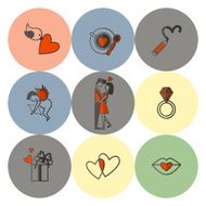 Happy Valentines Day Icons N334