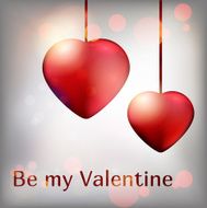 Vector Valentine's heart N4