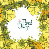 floral frame N126