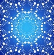 Vector Abstract Winter Background