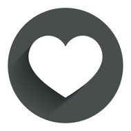 Love icon Heart sign symbol N8