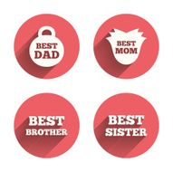 Best mom and dad brother sister icons N20