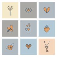 Happy Valentines Day Icons N339