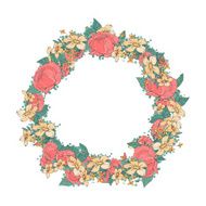 Floral wreath N17