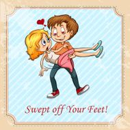 Swept off your feet N5