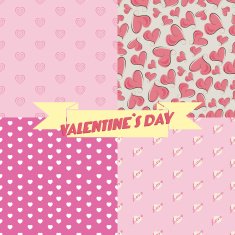 Seamless heart pattern N24