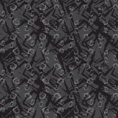 Repeating ornament dark small rough shapes