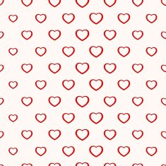 Seamless simple minimalistic heart background