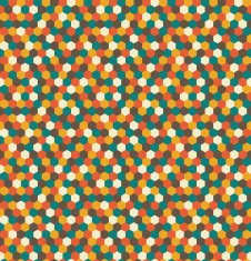 Seamless hexagon pattern N6
