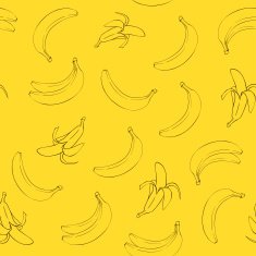 bright banana pattern