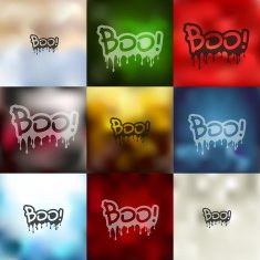 boo icon on blurred background N3