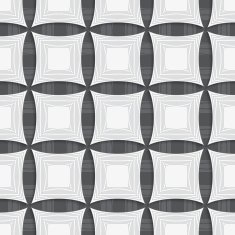 Geometrical ornament with gray squares