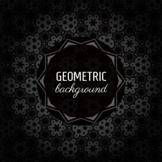 Geometric vector background (dark)