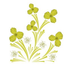 Floral background N871