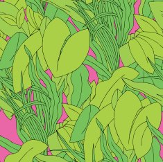 Seamless Pattern with floral ornament N108