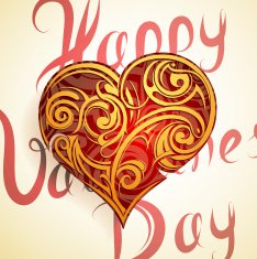 Valentines greeting card N2